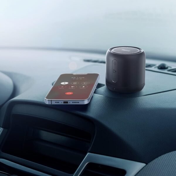 Anker Soundcore Mini, Super-Portable Bluetooth Speaker with 15-Hour Playtime, 66-Foot Bluetooth Range, Enhanced Bass, Noise-Cancelling Microphone - Black - Image 8