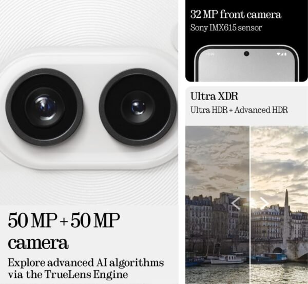 Nothing Phone (2a) 5G 128GB Storage + 8GB RAM Black, 6.7 Inch, IP54, 5,000 mAh Capacity, Unlocked Nothing OS 2.5 Smartphone - Image 3