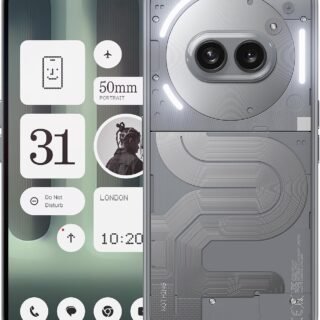 Nothing Phone (2a) Plus Smartphone, MTK 7350 Pro 50 MP Triple Camera, 6.7" 120 Hz AMOLED Display, 5000mAh 50W Fast Charge NFC 12 GB+256 GB Grey