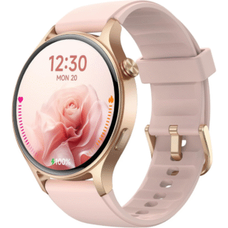 Smart Watch for Women,1.32" AMOLED Touchscreen Fitness Tracker, Make/Answer Calls, Activity Trackers with Heart Rate/Sleep/SpO2 Monitor,110+ Sport Modes Waterproof Fitness Watch
